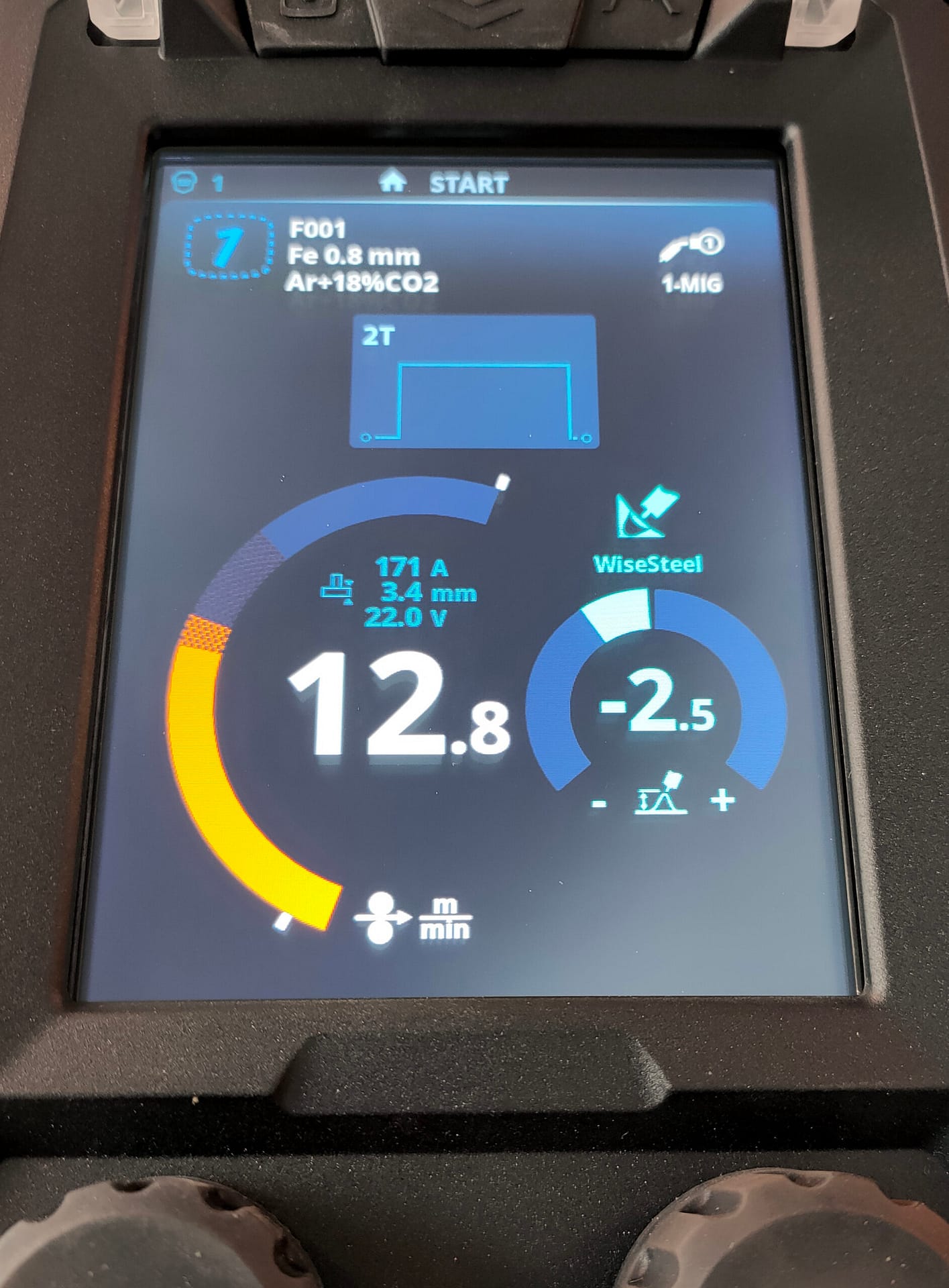 X5 display tft Kemppi Fastmig X5 display