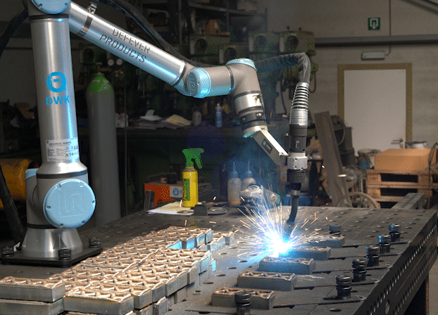 DWK-Welding-COBOT-lasautomatisatie DWK Welding Cobot lasautomatisatie